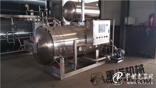 雞爪高溫高壓殺菌鍋，電汽兩用殺菌鍋