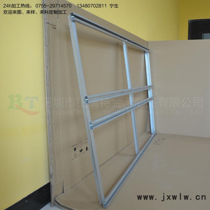鉑瑞特拼接屏壁掛架DID大屏液晶拼接壁掛架可定制鈑金加工廠家
