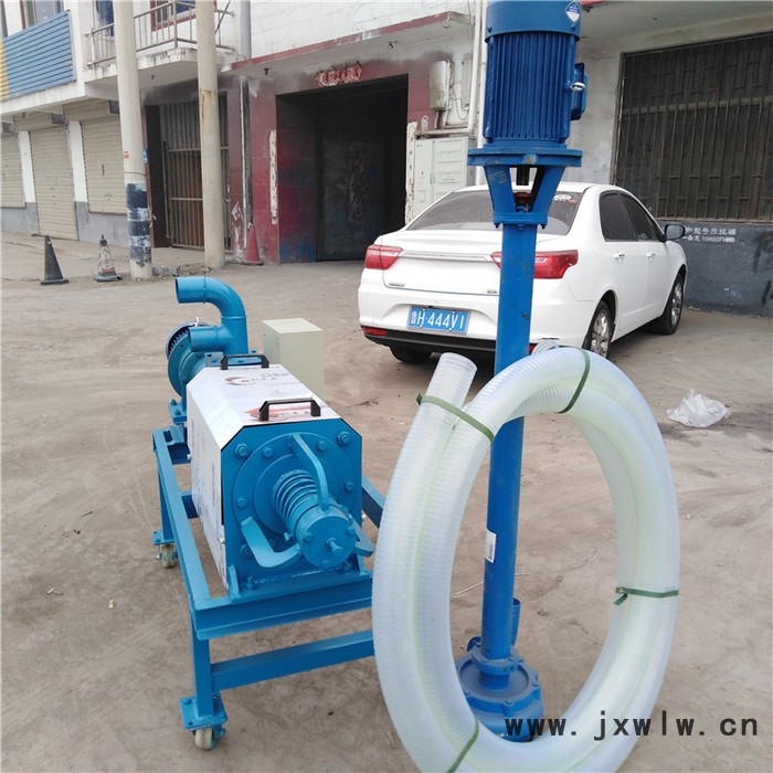 螺旋擠壓式固液分離機 豬糞干濕分離機 啟航動物糞便擠水機