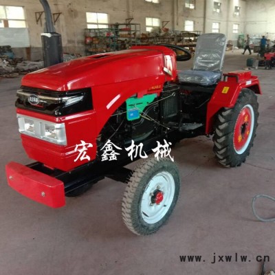 宏博 28馬力四輪拖拉機(jī) 四輪帶起壟覆膜機(jī) 葡萄埋藤培土機(jī)