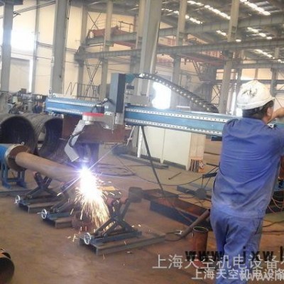 特價數(shù)控等離子龍門式管切機，四軸相貫線全自動管切割機