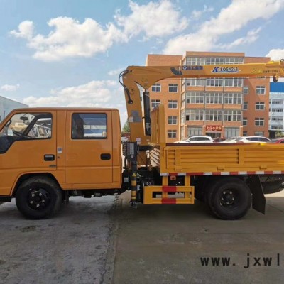 江鈴順達(dá)雙排座，五十鈴115馬力發(fā)動(dòng)機(jī)，貨箱2.7米 徐工2噸3節(jié)臂吊機(jī)  徐工三一石煤**價(jià)  支持分期包上戶價(jià)格
