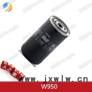 曼牌濾清器W950機(jī)濾適用道依茨發(fā)動(dòng)機(jī)01174419，適用壽力和韓國慶元空壓機(jī)