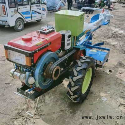 勝津機(jī)械手扶車(chē)8-15馬力柴油水冷手扶拖拉機(jī)/單缸常州發(fā)動(dòng)機(jī)農(nóng)用拖車(chē)