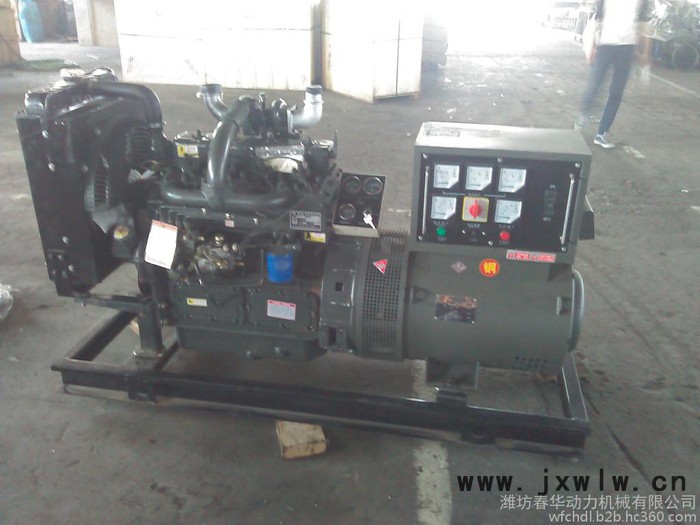 濰柴華豐（K4100ZD）發(fā)電機組 40KW柴油發(fā)電機組 濰柴華豐4100柴油發(fā)動機 濰坊發(fā)電機組