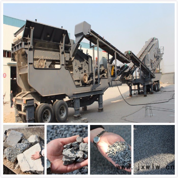 移動式破碎篩分站 建筑垃圾破碎分離設(shè)備 山東破碎機廠家