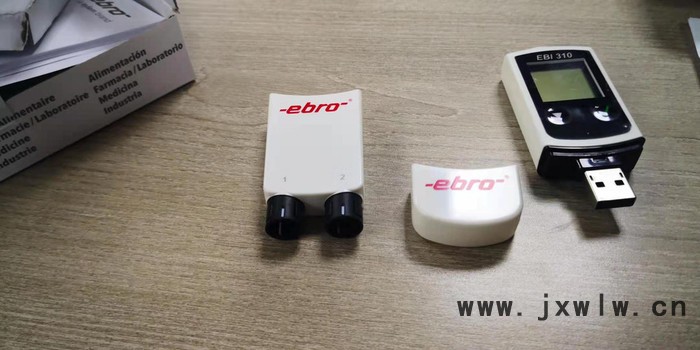 EBRO EBI 310TX 溫度記錄儀，帶溫度雙通道適配器，USB接口