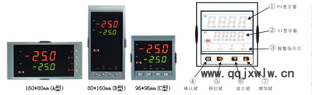 虹潤NHR-5620系列數(shù)字顯示容積儀 顯示儀表